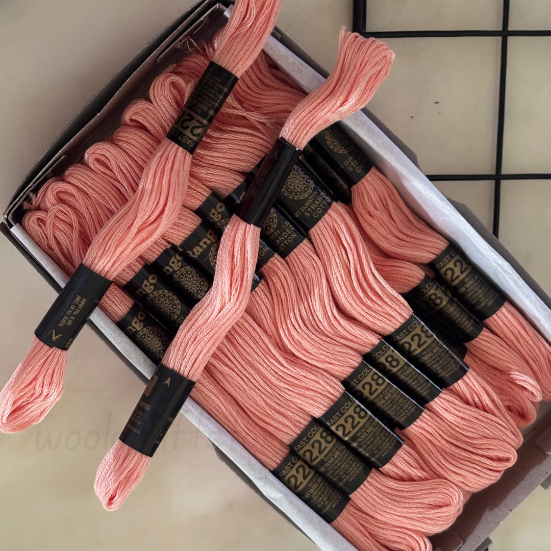 Rangoli Threads -Pink Hues I
