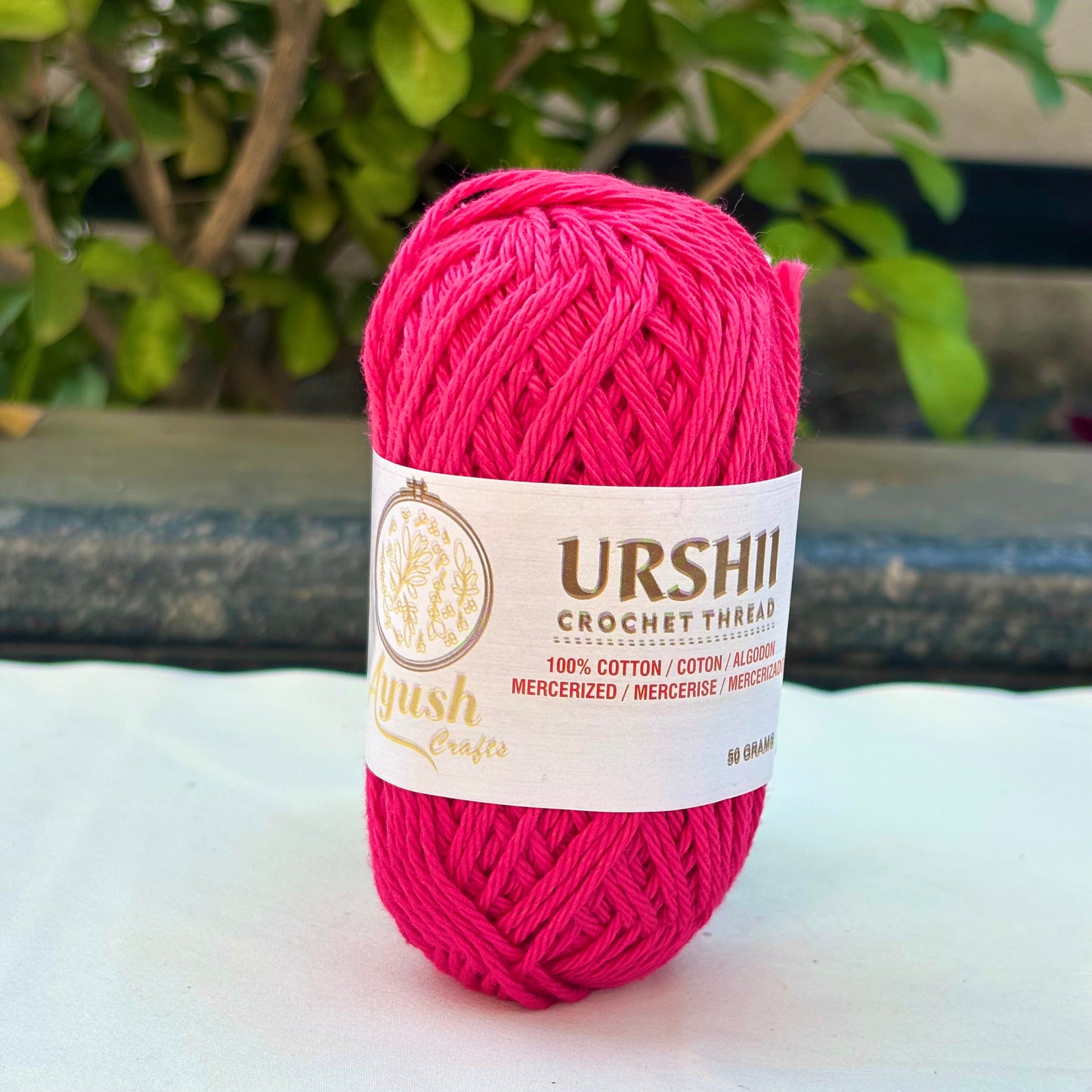 4ply Ayush Mercerised Cotton Yarn - URSHII 24