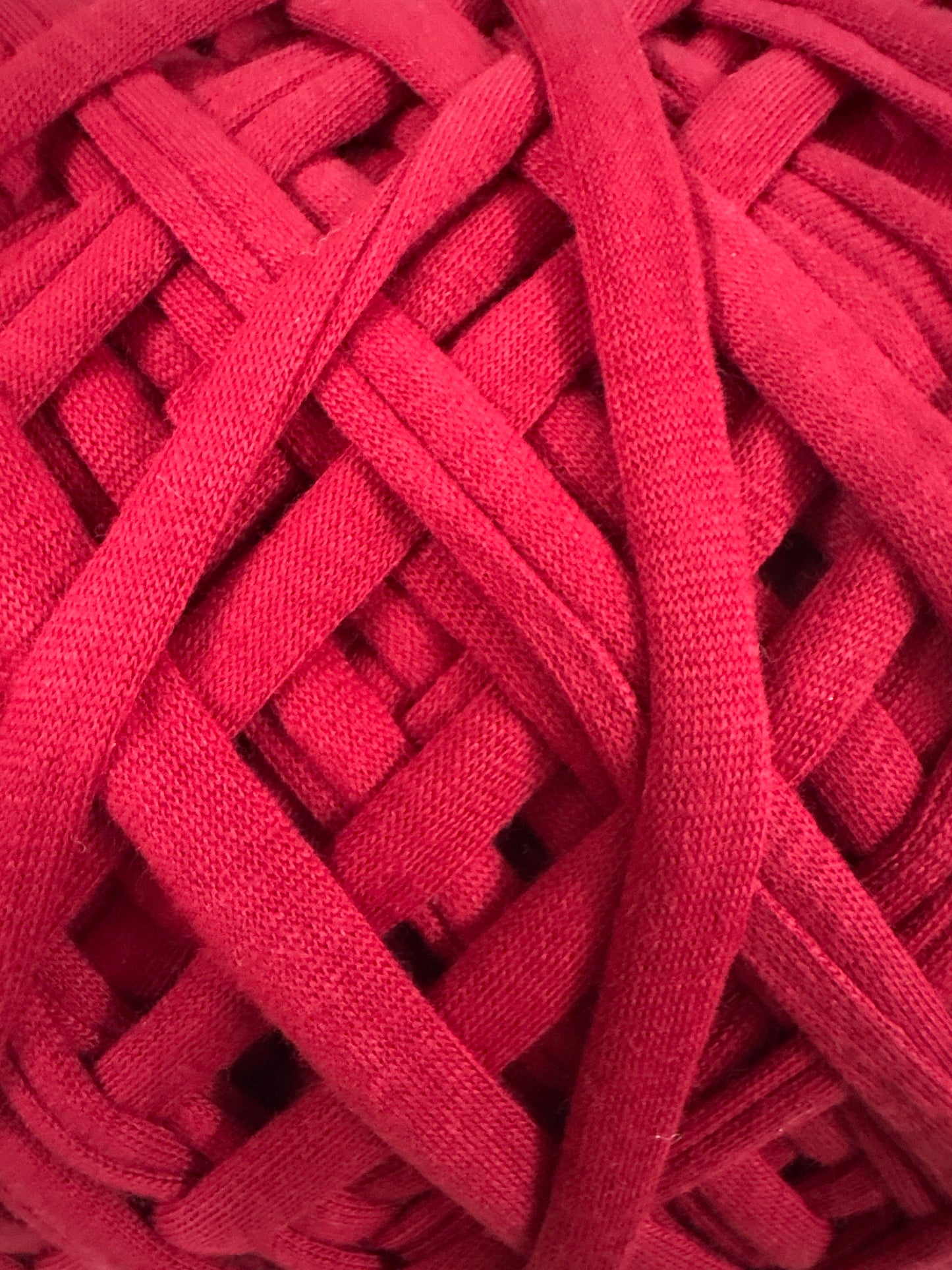 T-Shirt Yarn (500g) - 13 Bright Red