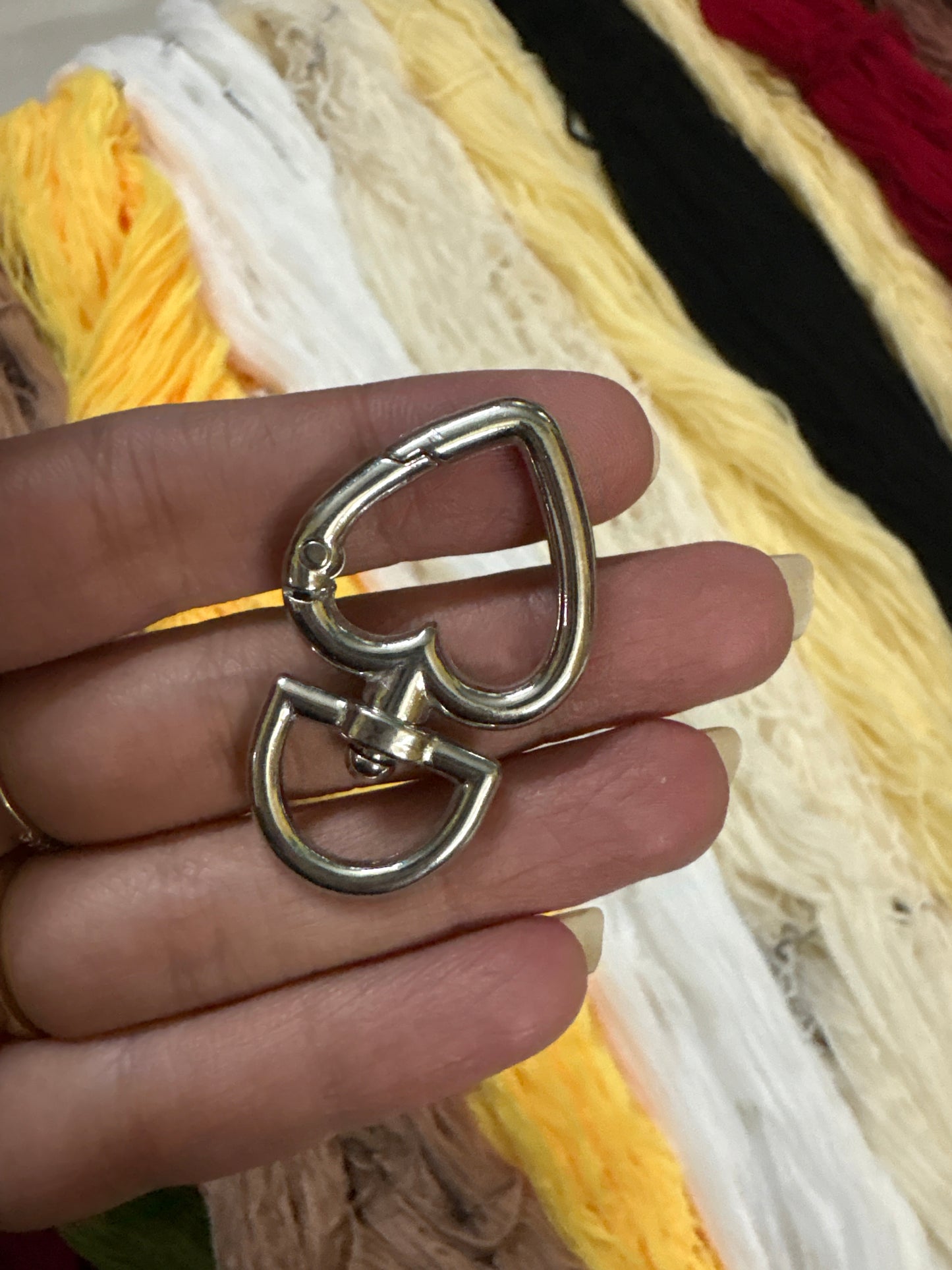 Heart Lobster Clasp 14mm