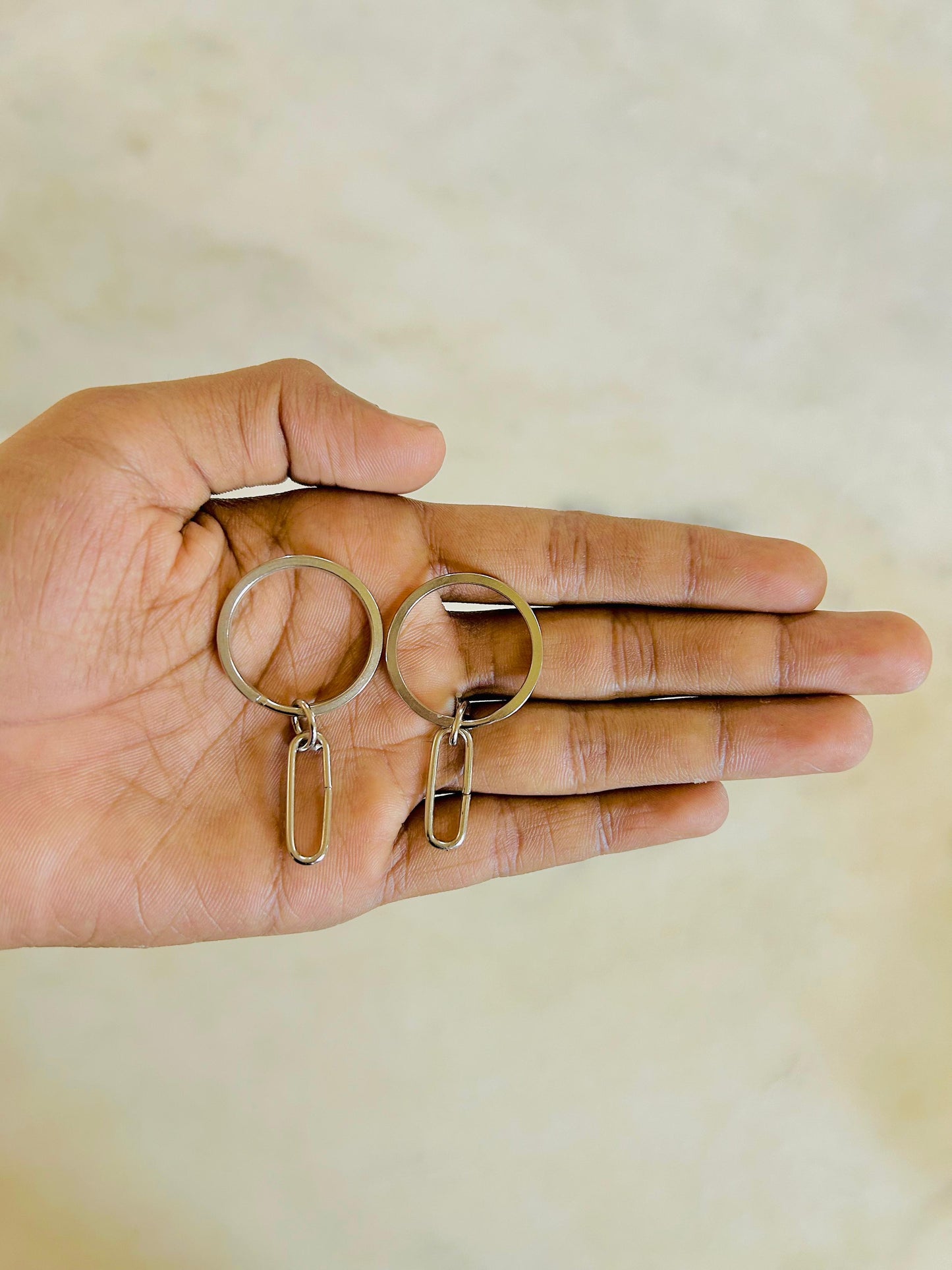 Key Ring with Flat Slider - Type 3