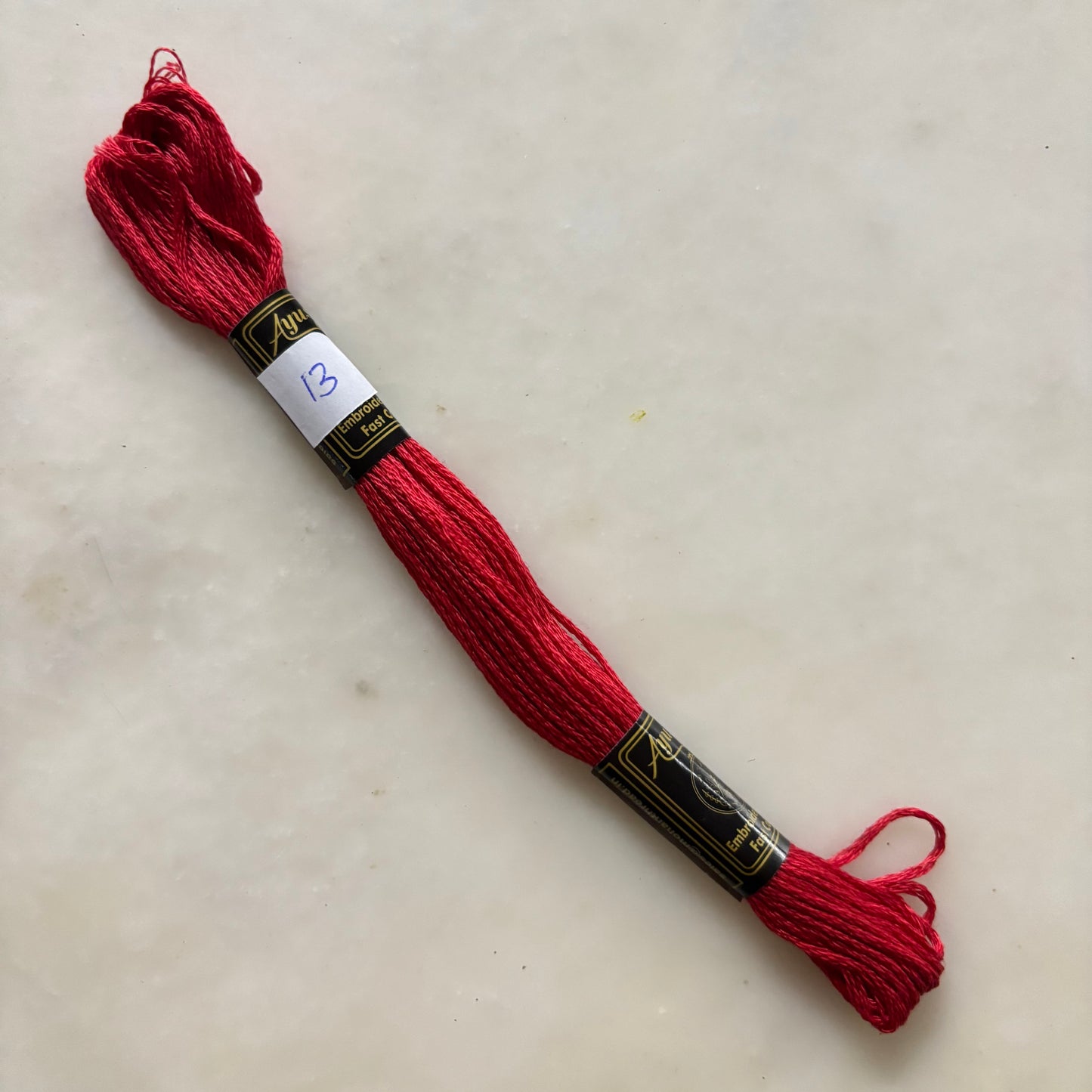 Embroidery Threads - Red Hues