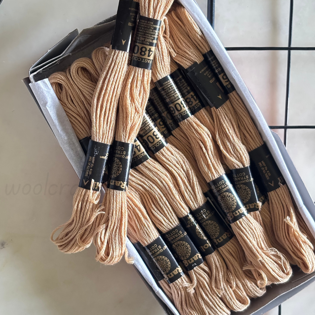 Rangoli Threads - Earthy Hues I