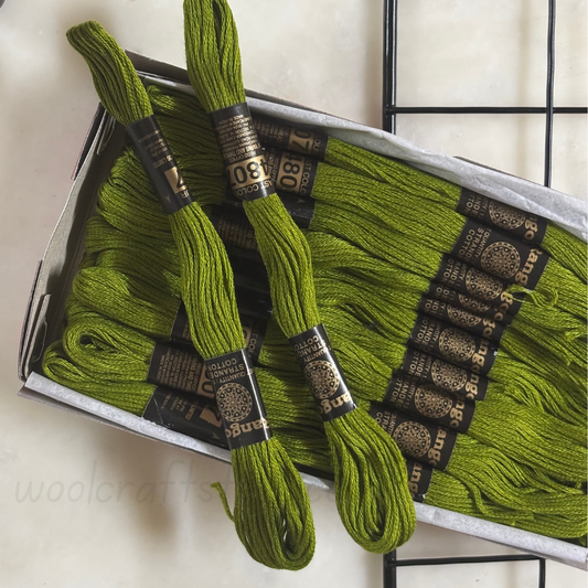 Rangoli Threads - Green Hues I