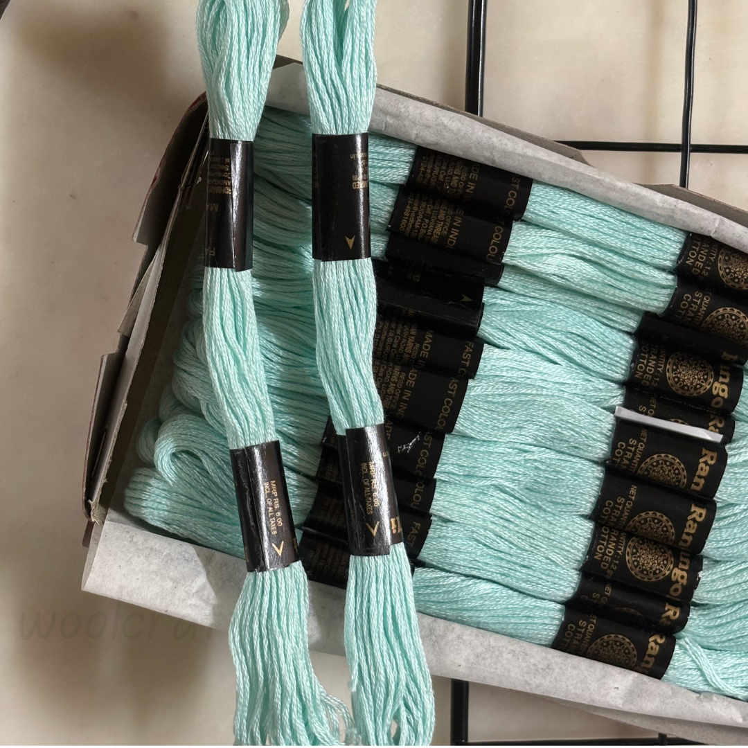 Rangoli Threads - Blue Hues II