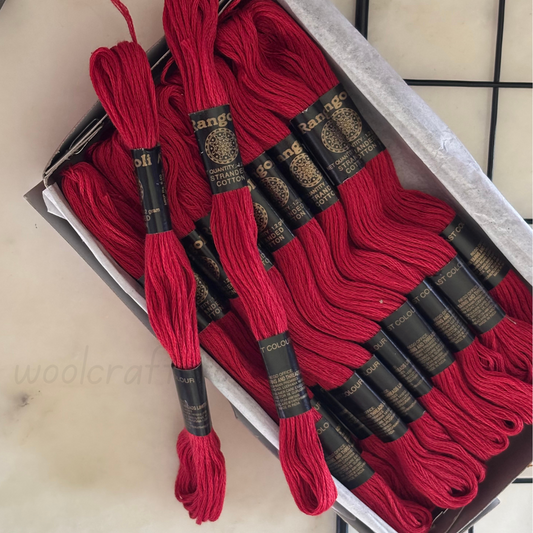 Rangoli Threads -Red Hues