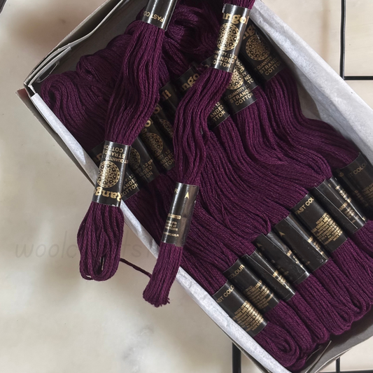 Rangoli Threads - Purple Hues