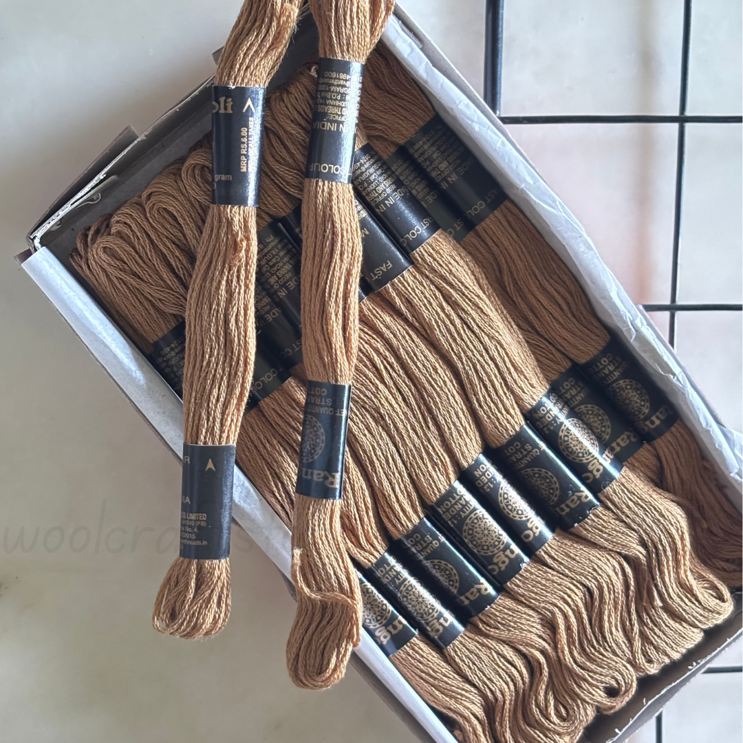 Rangoli Threads - Earthy Hues I