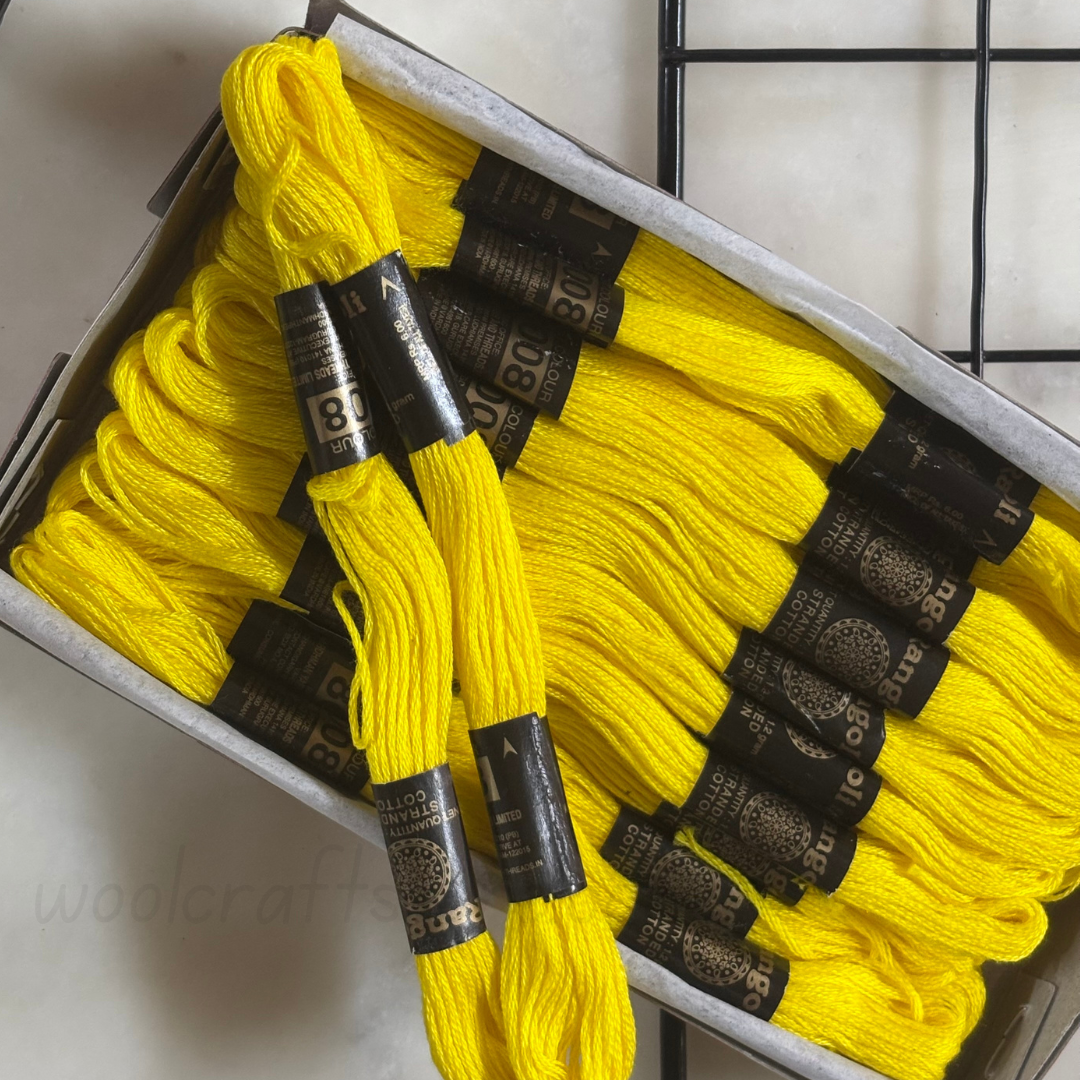 Rangoli Threads - Yellow Hues