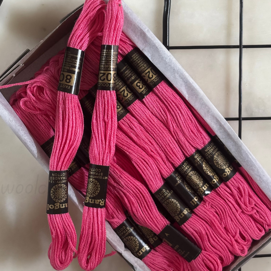 Rangoli Threads -Pink Hues II