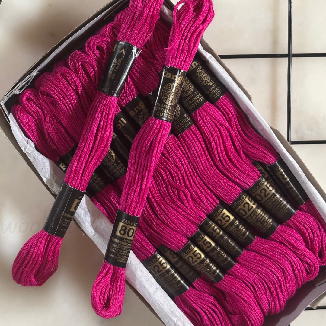 Rangoli Threads -Pink Hues II