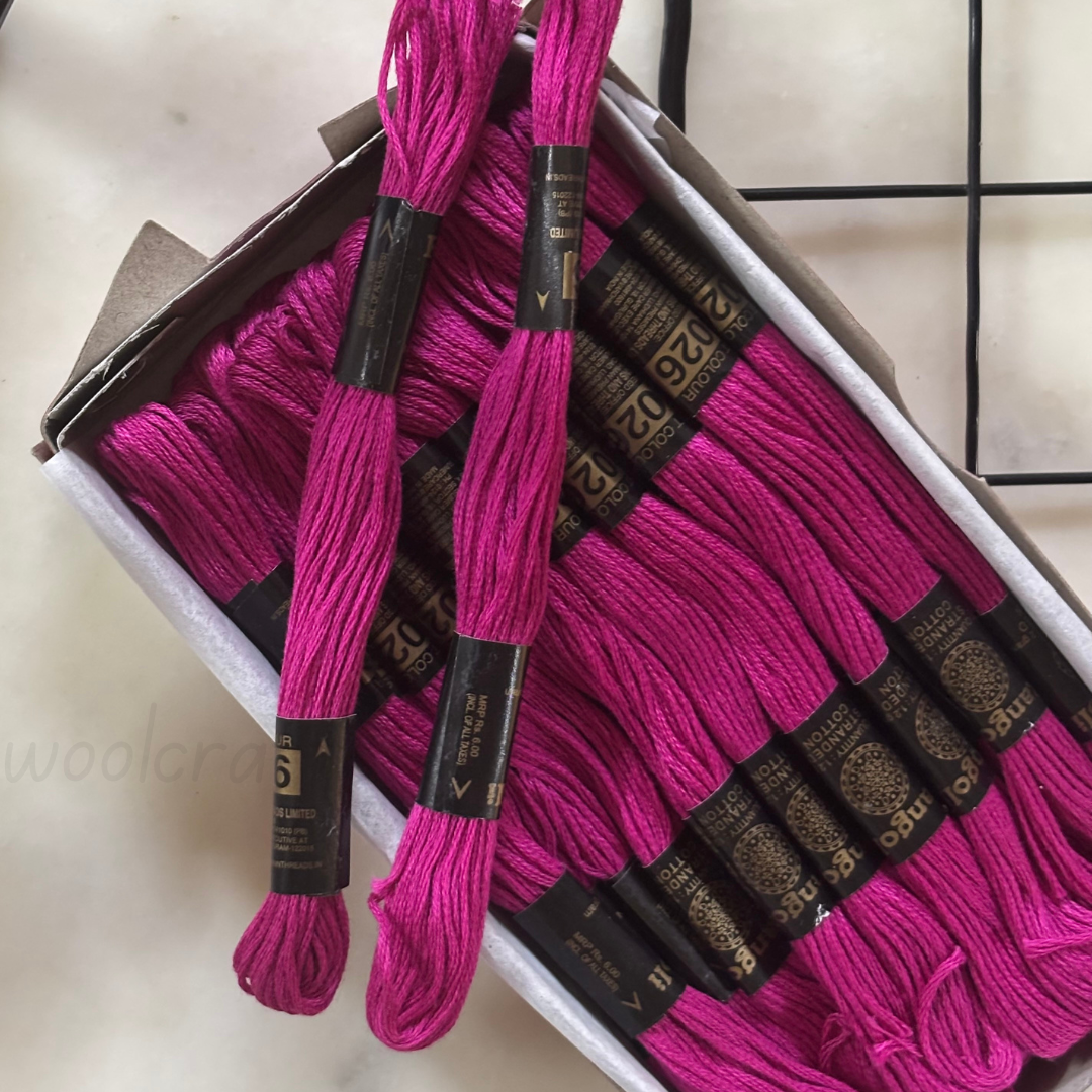 Rangoli Threads -Pink Hues II