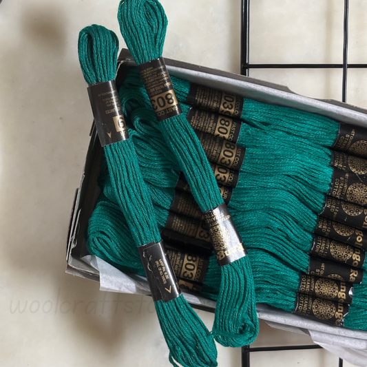 Rangoli Threads - Green Hues II