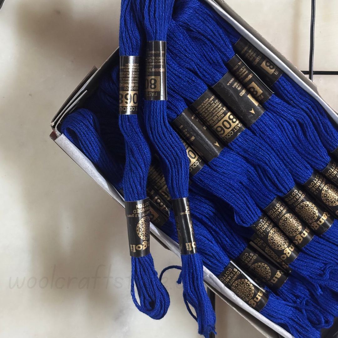 Rangoli Threads - Blue Hues I