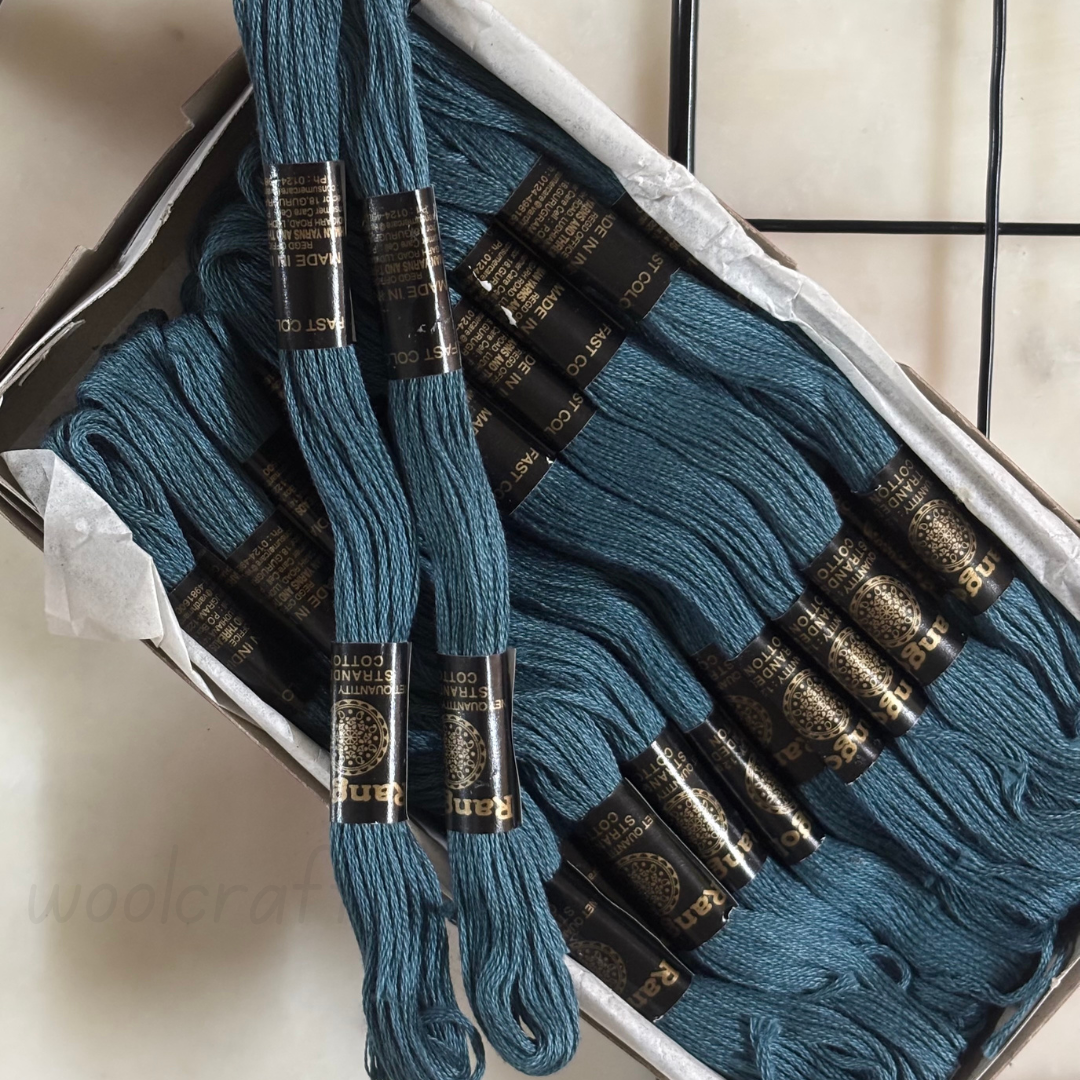 Rangoli Threads - Blue Hues I