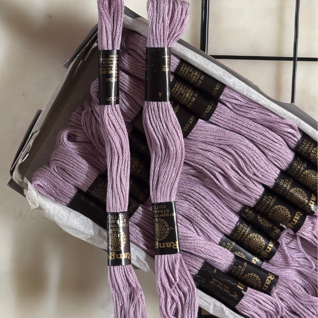 Rangoli Threads - Purple Hues