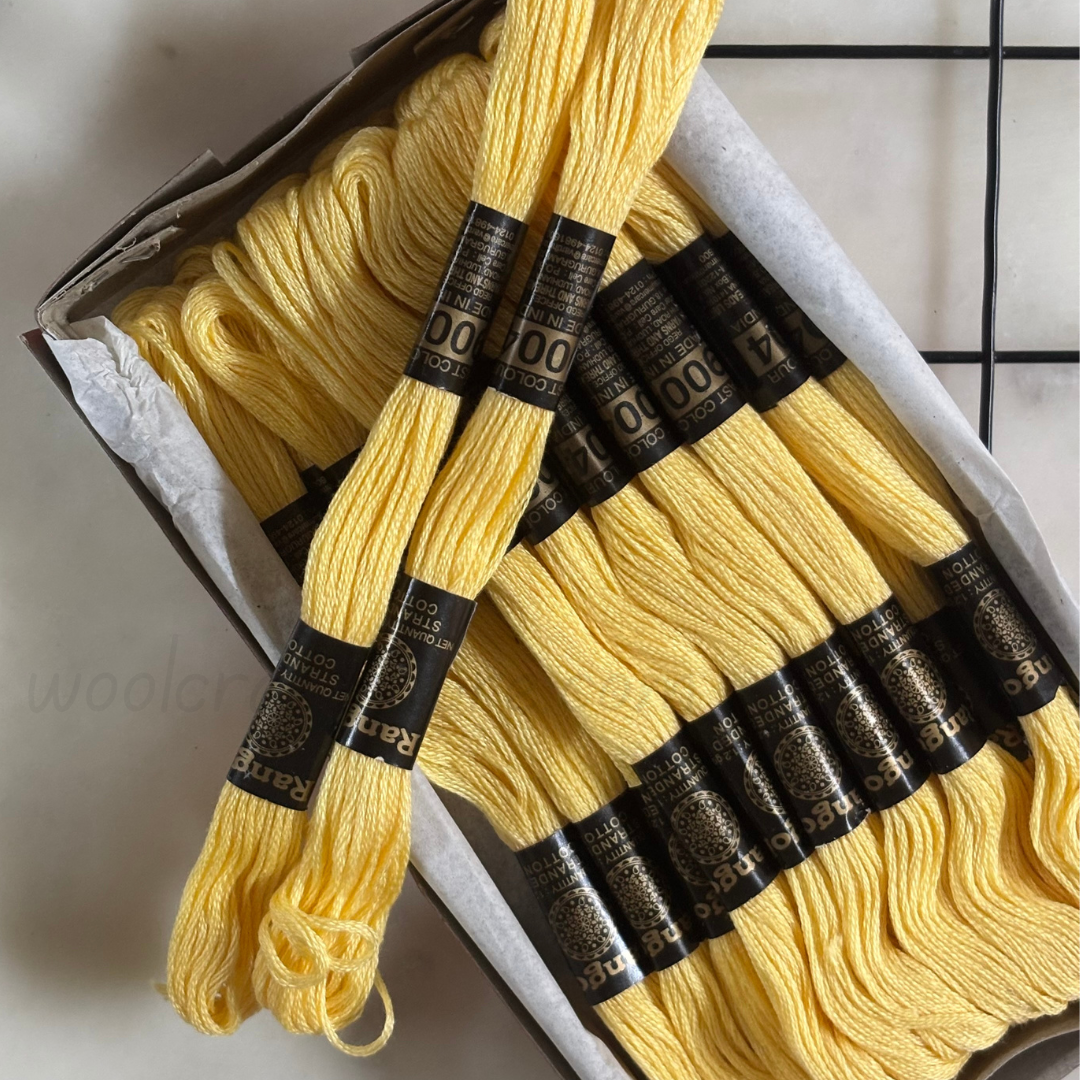 Rangoli Threads - Yellow Hues