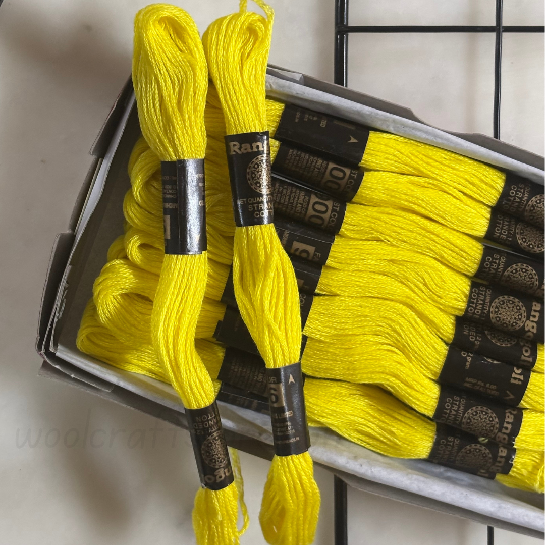 Rangoli Threads - Yellow Hues