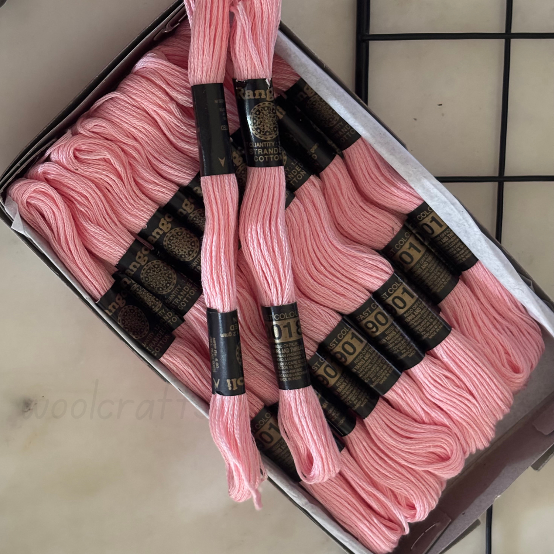 Rangoli Threads -Pink Hues I