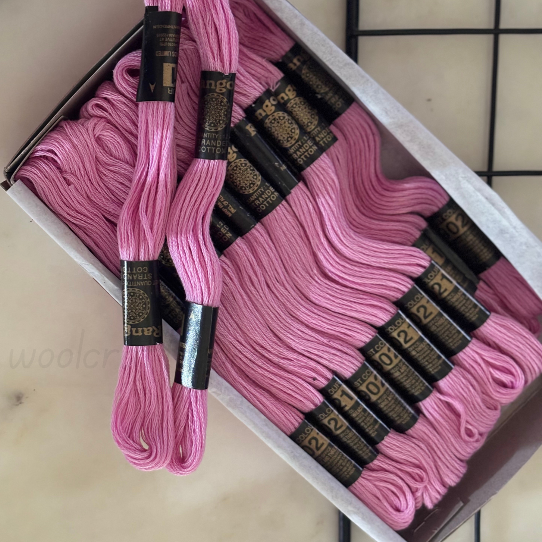 Rangoli Threads -Pink Hues I