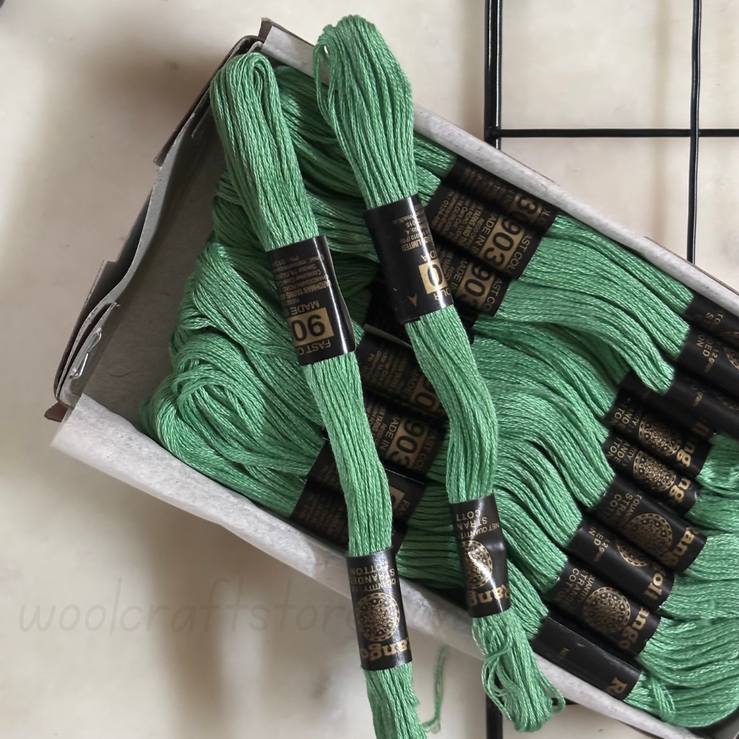 Rangoli Threads - Green Hues II