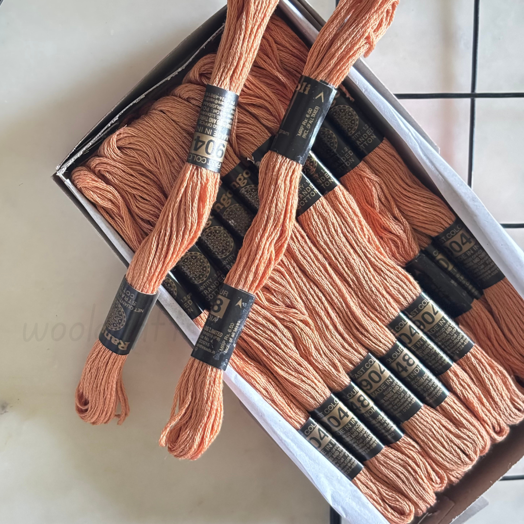 Rangoli Threads - Earthy Hues II
