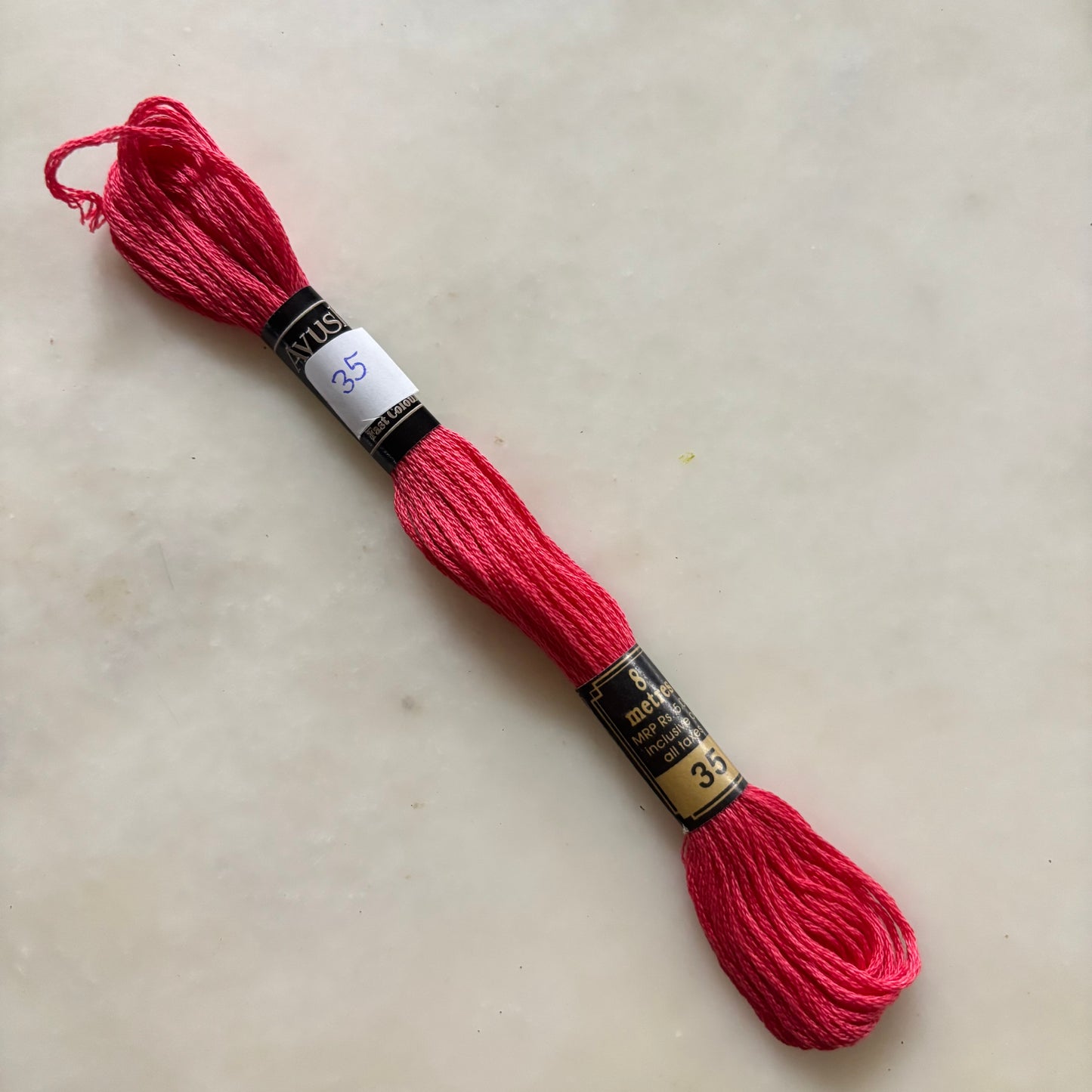 Embroidery Threads - Red Hues