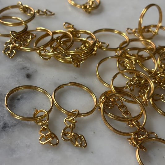 Key Ring with Chain - Type 1