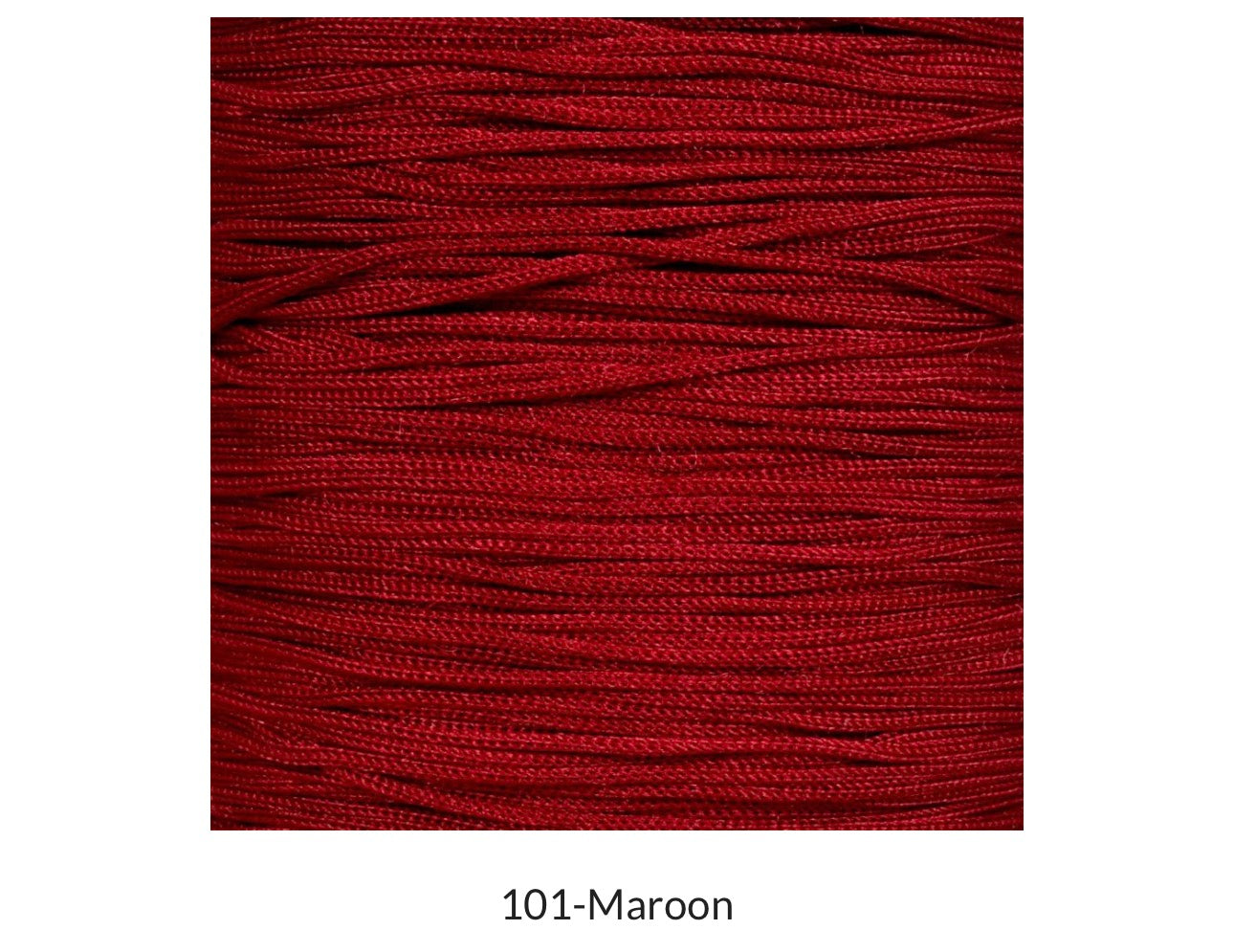 Purse Thread (1mm) - 101 Maroon