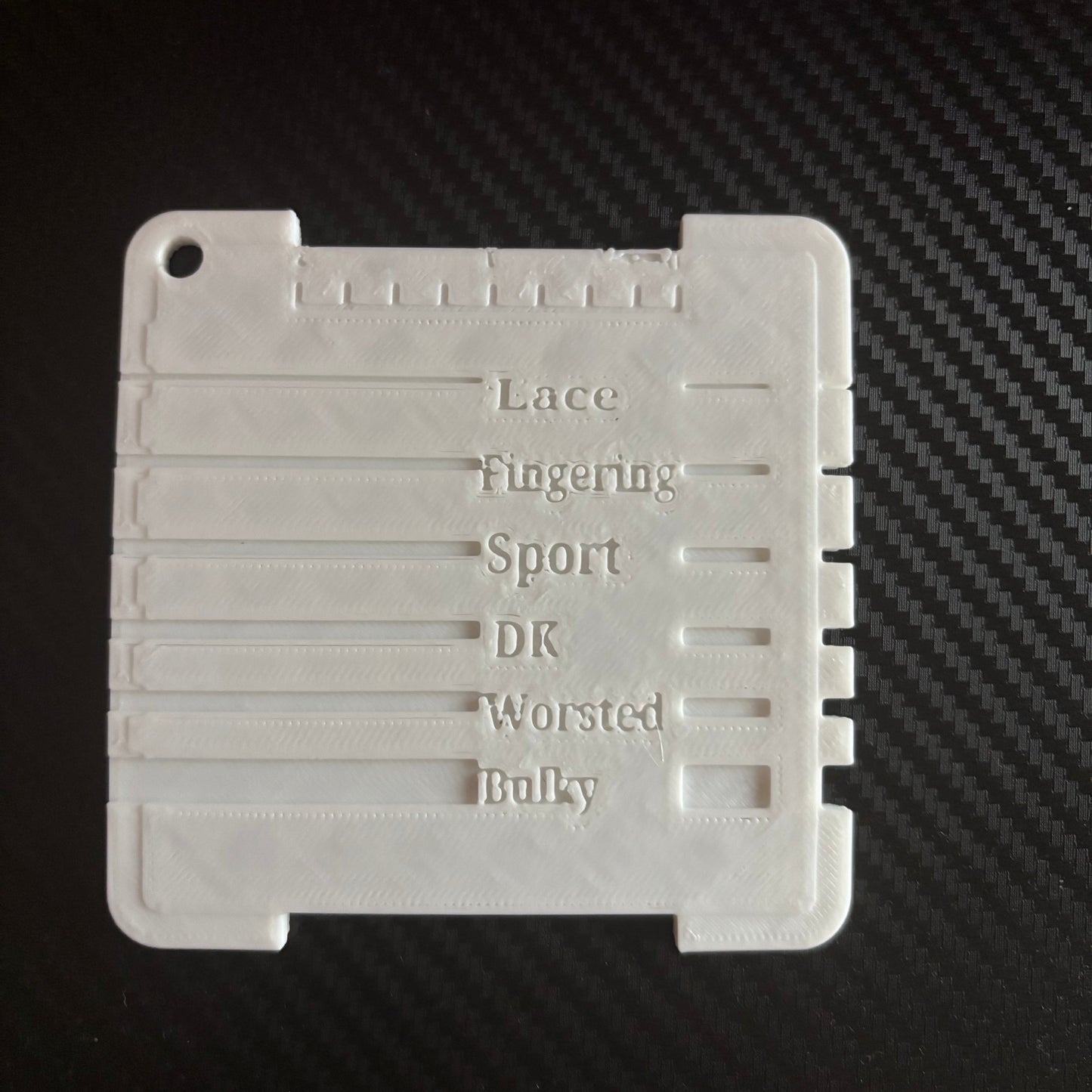 Yarn Gauge Measuring Tool