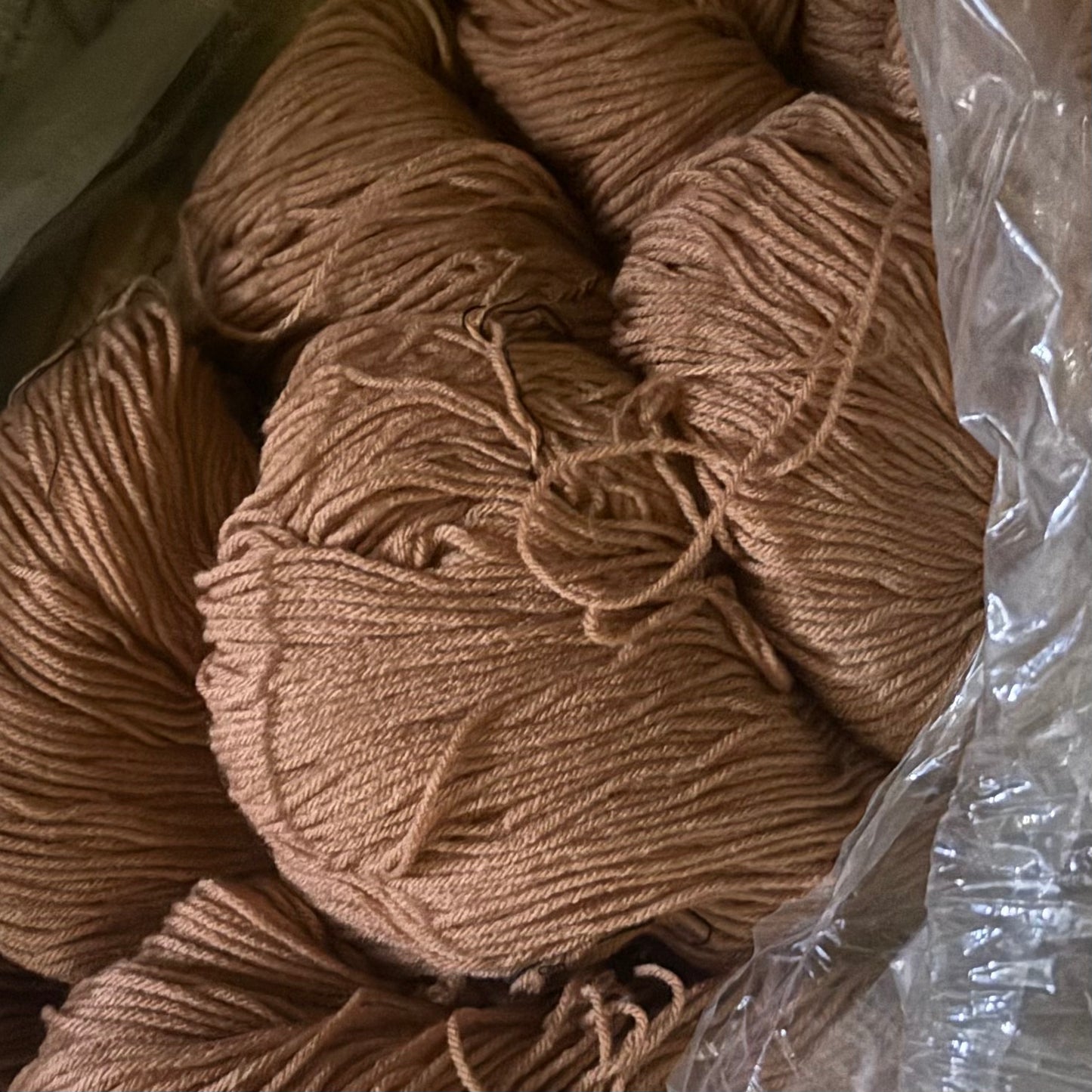 4ply Acrylic - Light Brown