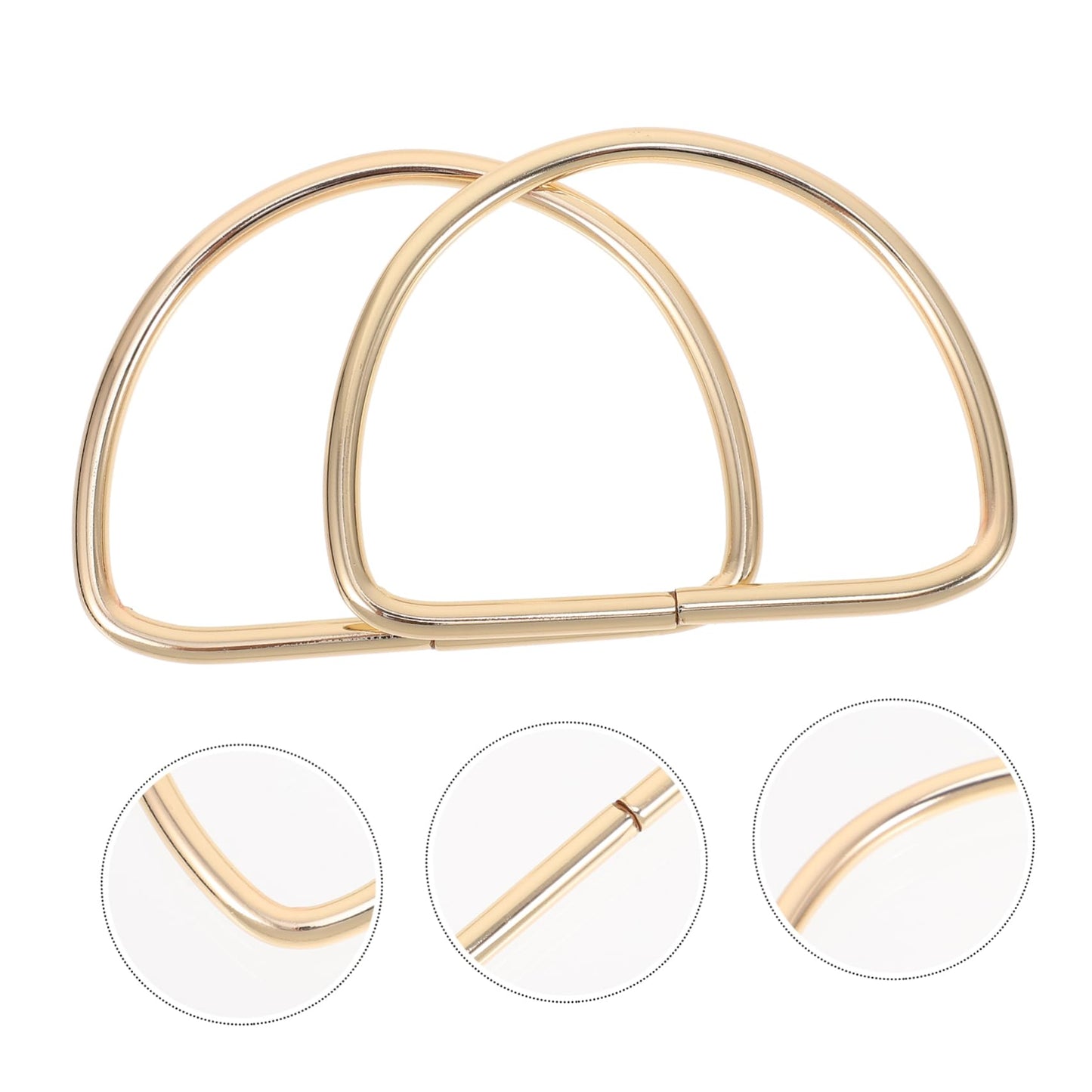 Purse / Bag Handles - D Shape