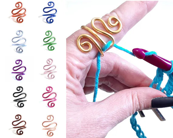 Crochet Tension Rings - Colored