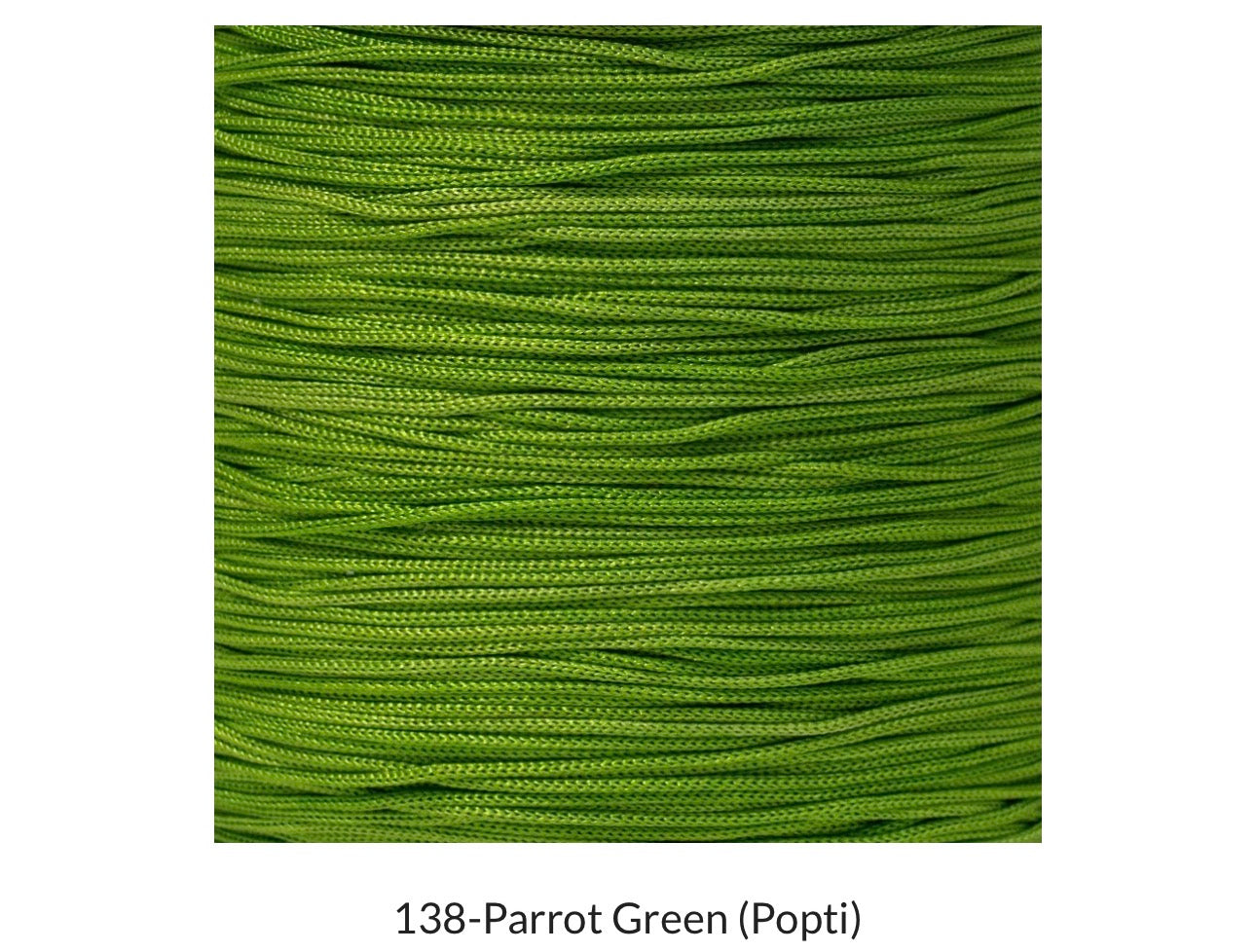 Purse Thread (1mm) - 138 Parrot Green