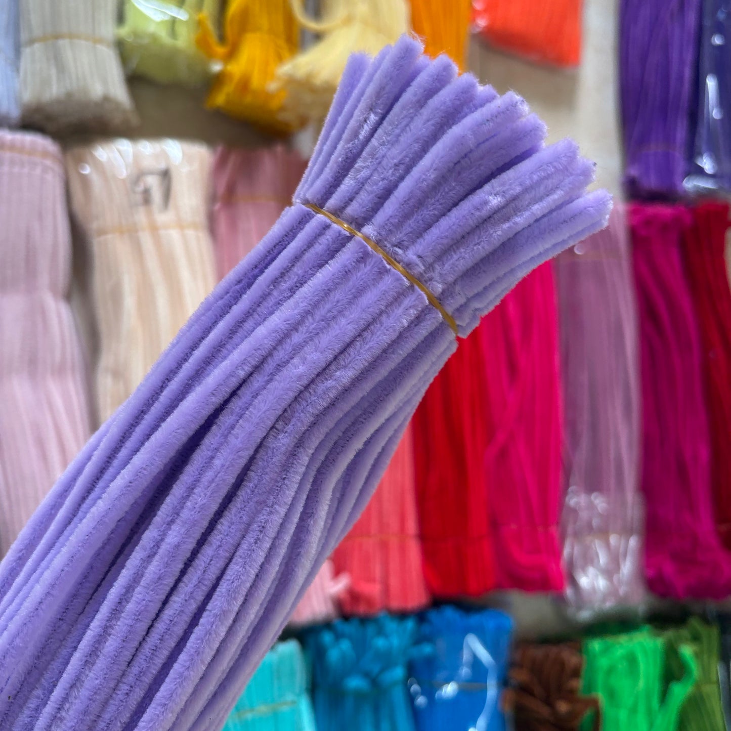 Pipe Cleaners – Premium Chenille Stems (100pcs) - Lavender