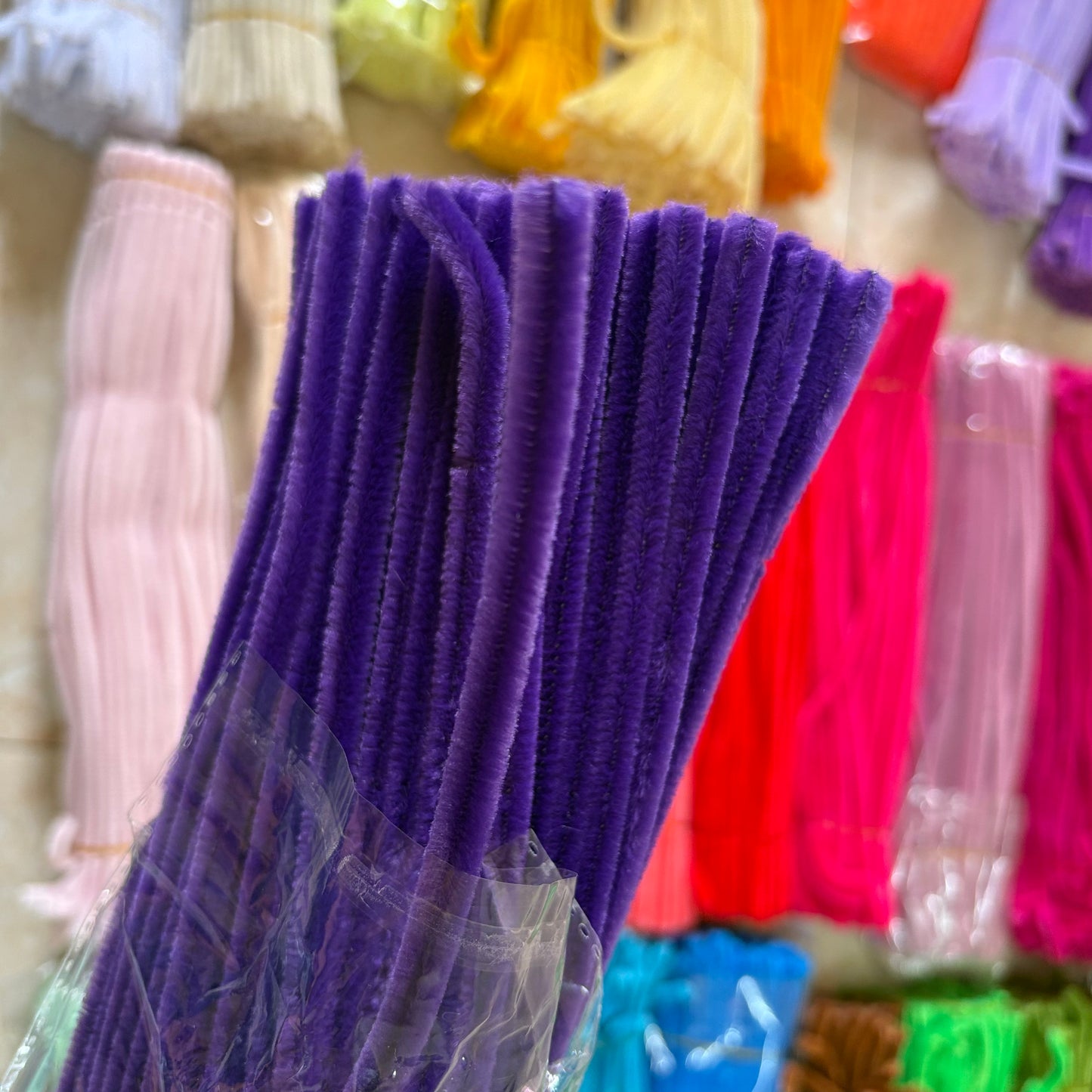Pipe Cleaners – Premium Chenille Stems (100pcs) -Purple
