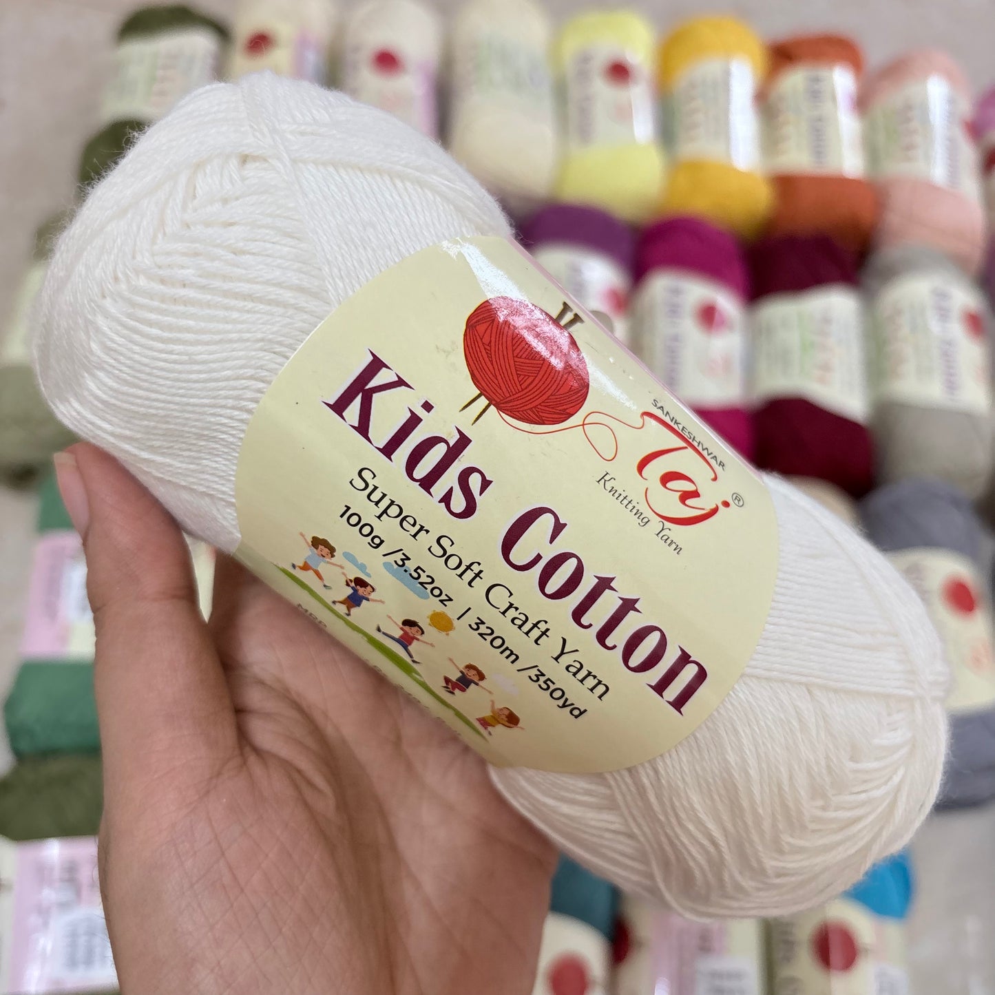 Taj Kids Cotton - Shade 83 Off White