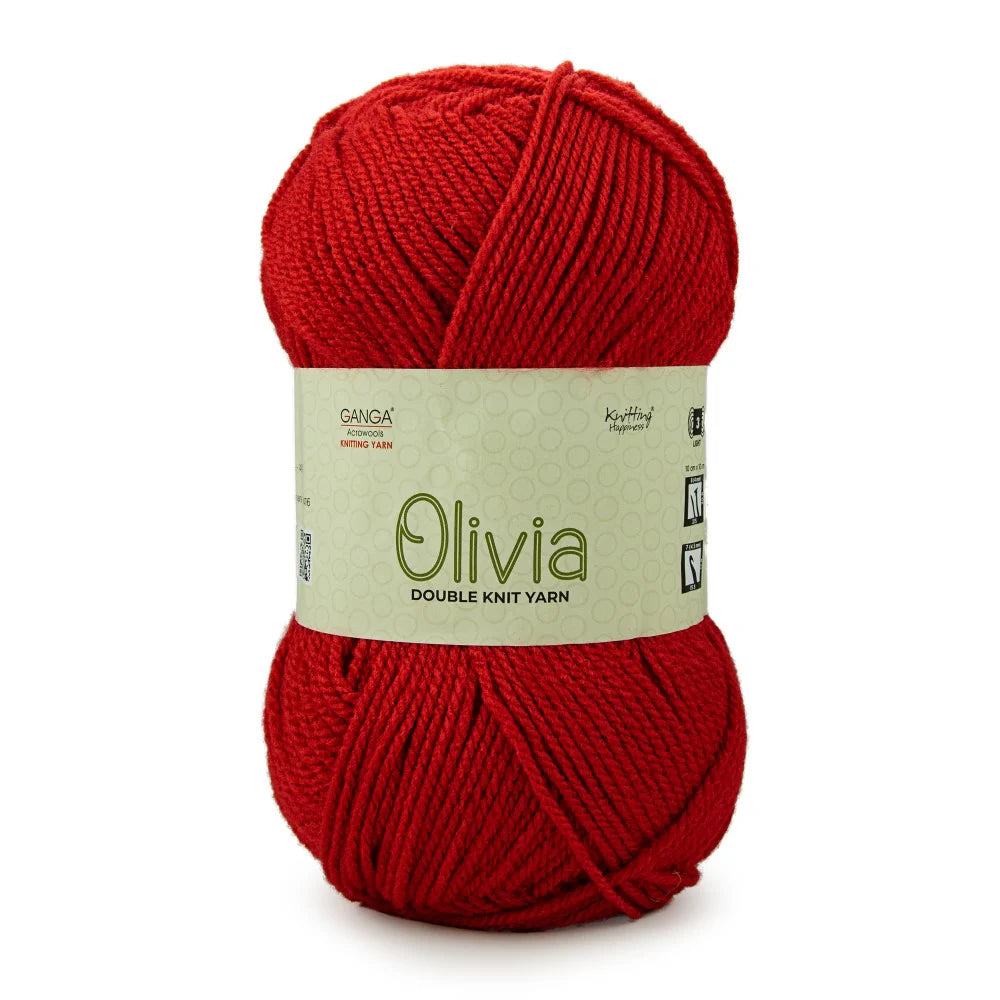 Ganga Olivia OLV008 - Tomato Red