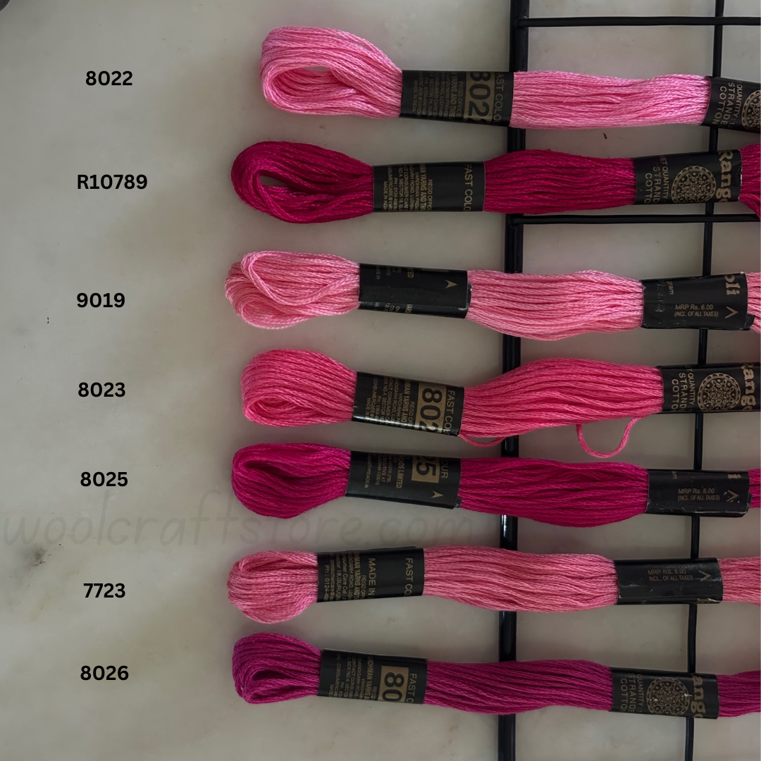 Rangoli Threads -Pink Hues II
