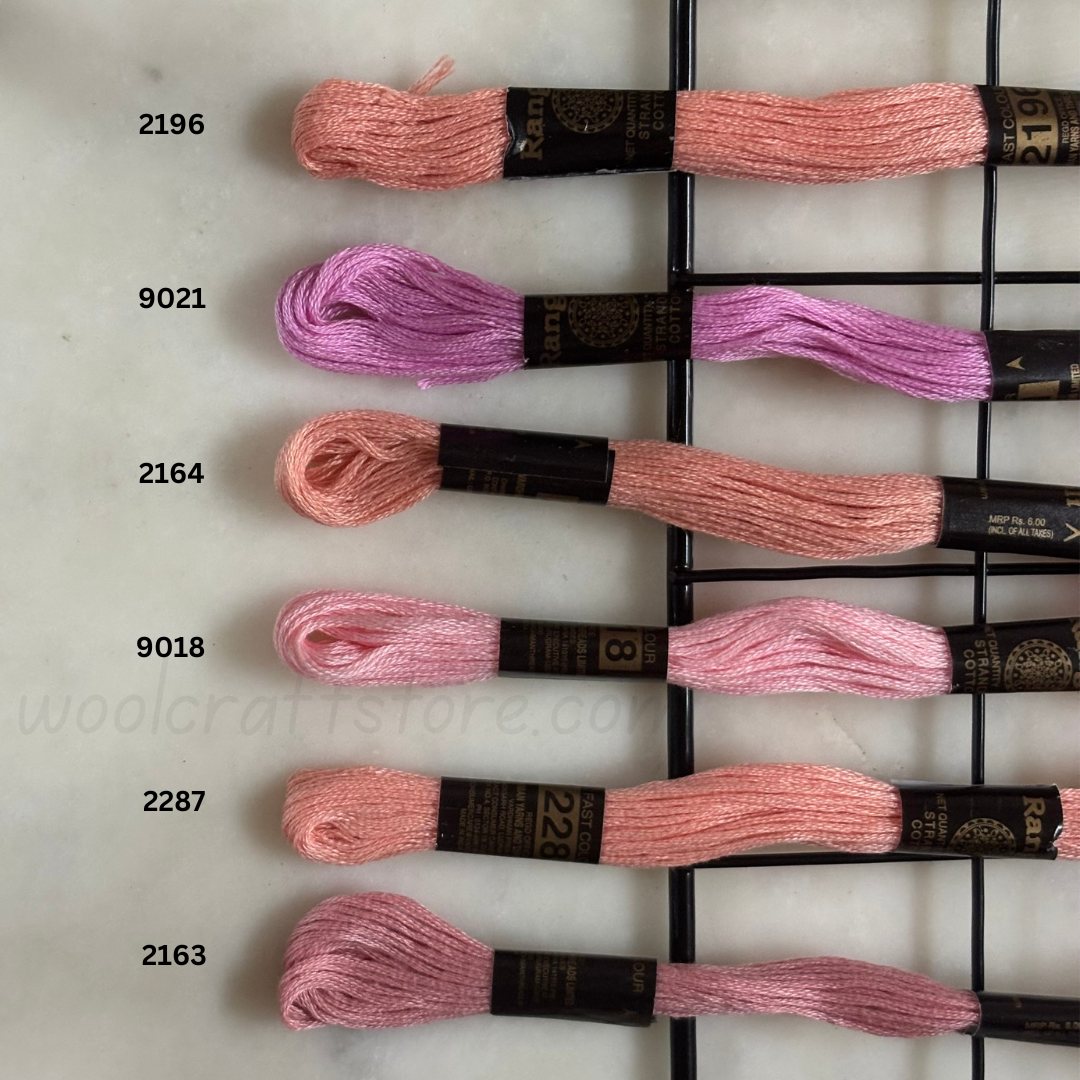 Rangoli Threads -Pink Hues I