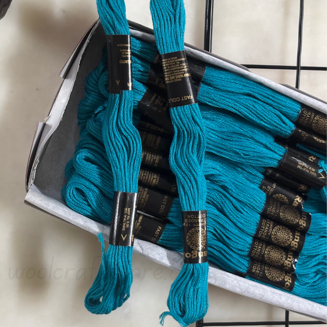 Rangoli Threads - Blue Hues II