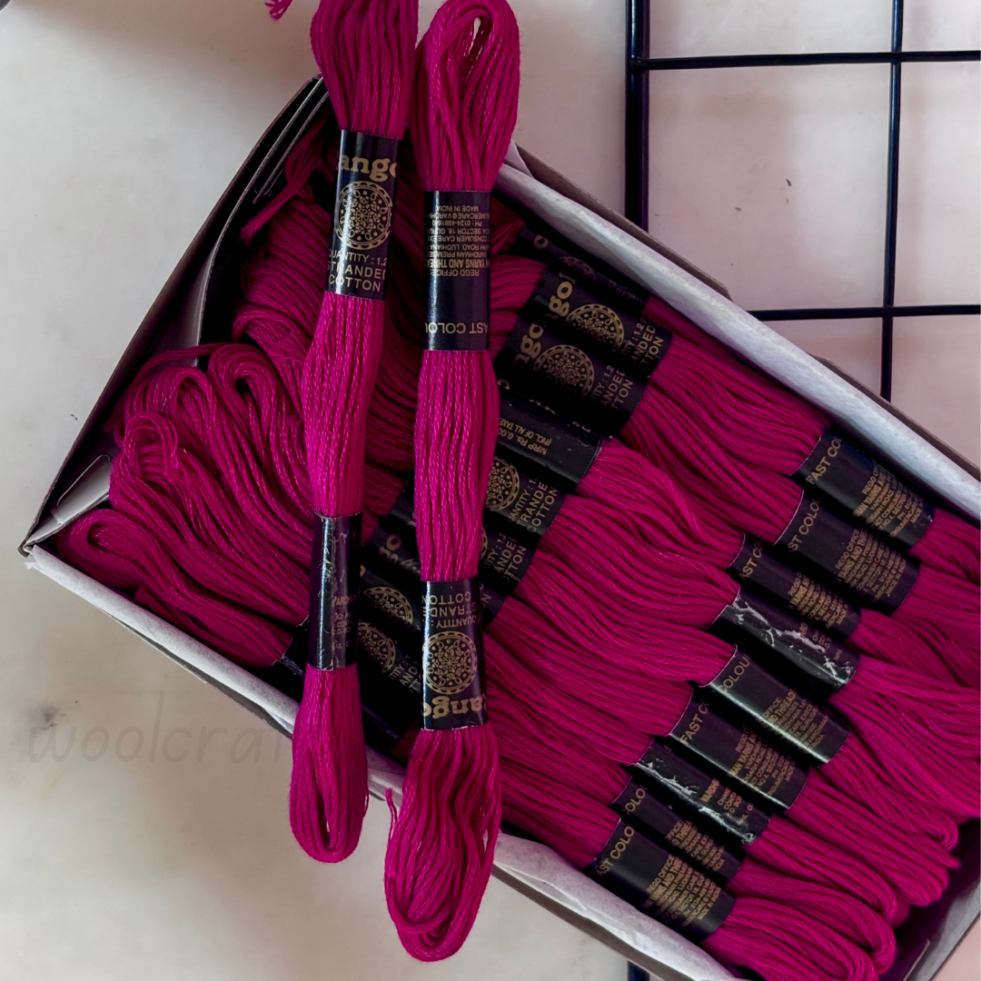 Rangoli Threads -Pink Hues II