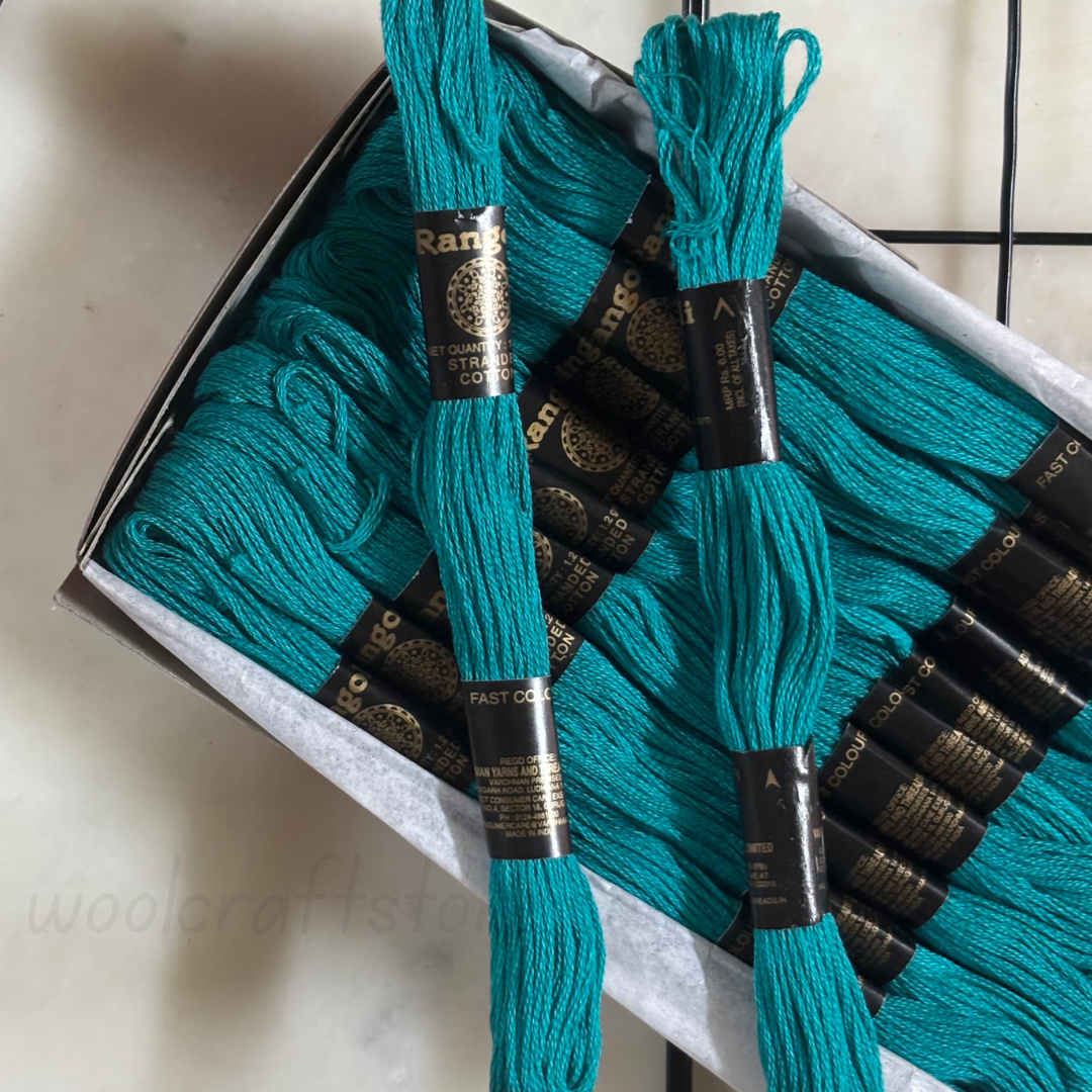 Rangoli Threads - Blue Hues II