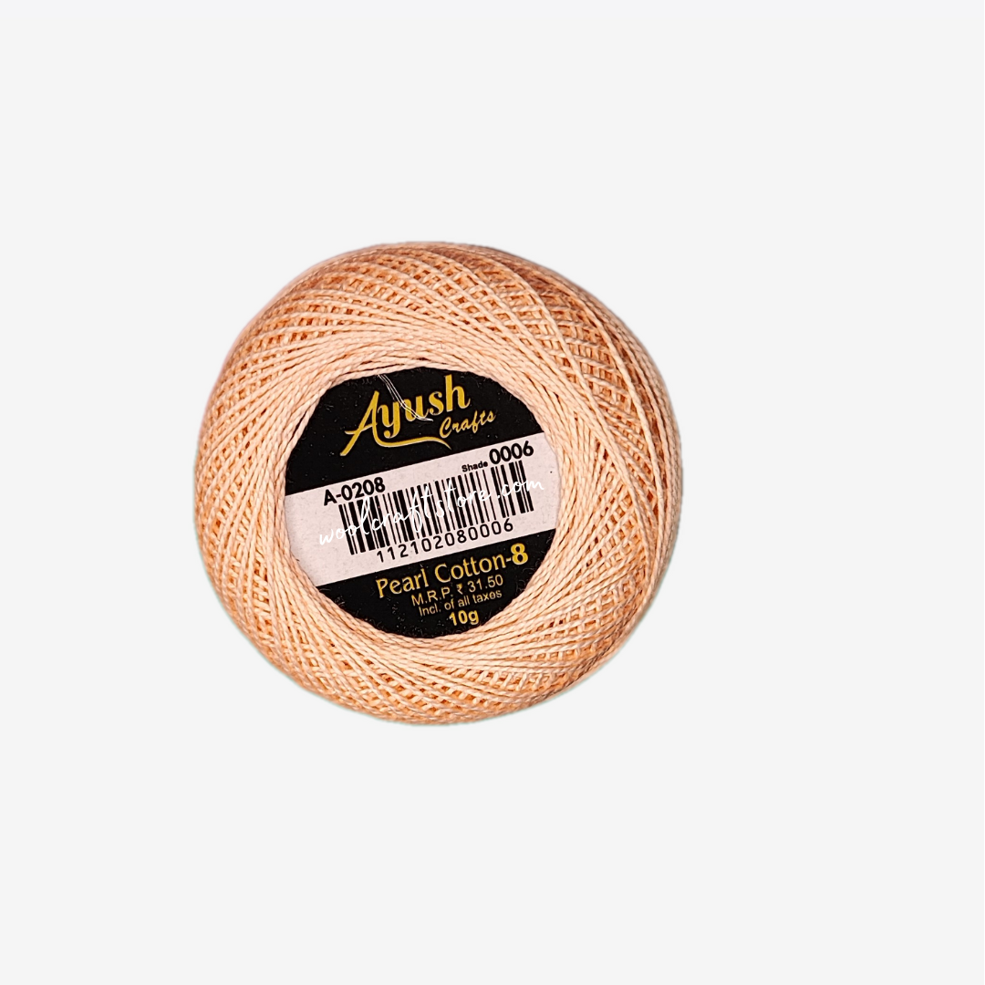 Pearl Cotton Thread No.8 - 0006