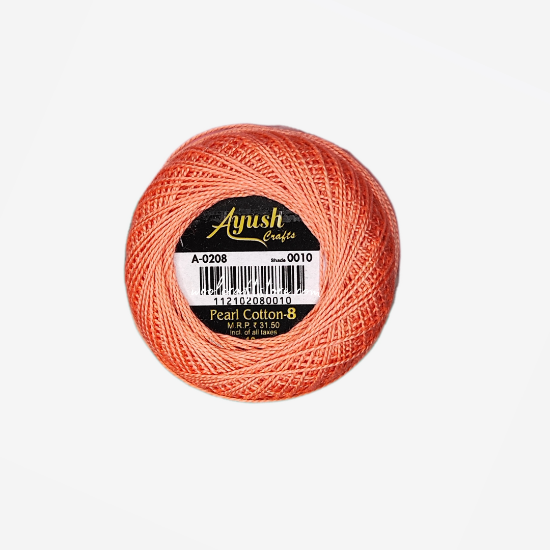 Pearl Cotton Thread No.8 - 0010