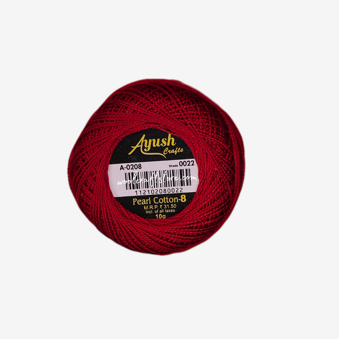 Pearl Cotton Thread No.8 - 0022