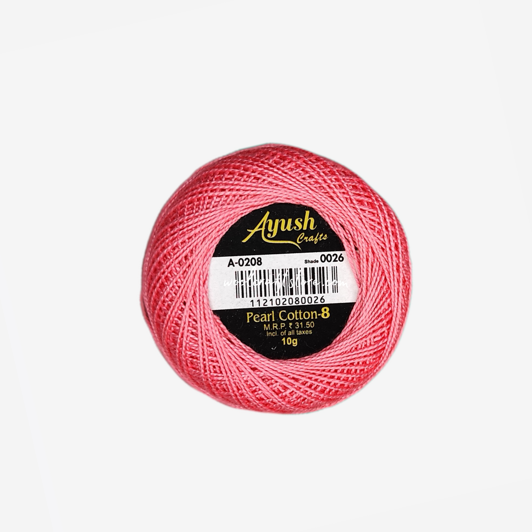 Pearl Cotton Thread No.8 - 0026