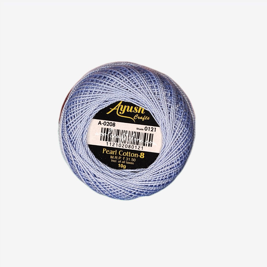 Pearl Cotton Thread No.8 - 0121