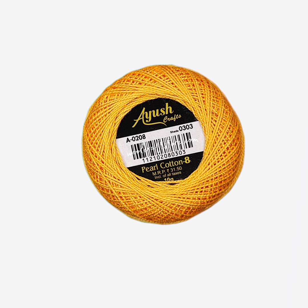 Pearl Cotton Thread No.8 - 0303