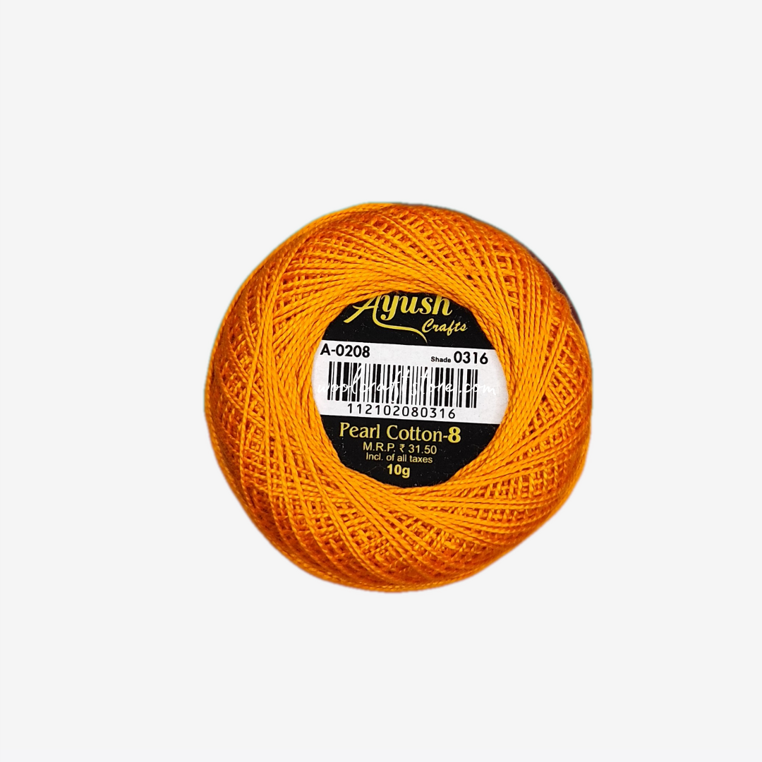 Pearl Cotton Thread No.8 - 0316